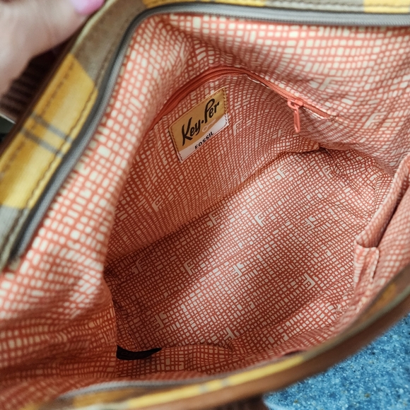 FOSSIL LADYBUG PRINT SHOULDER BAG - Picture 8 of 13